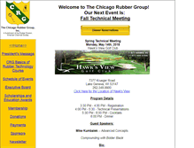 Tablet Screenshot of chicagorubbergroup.org
